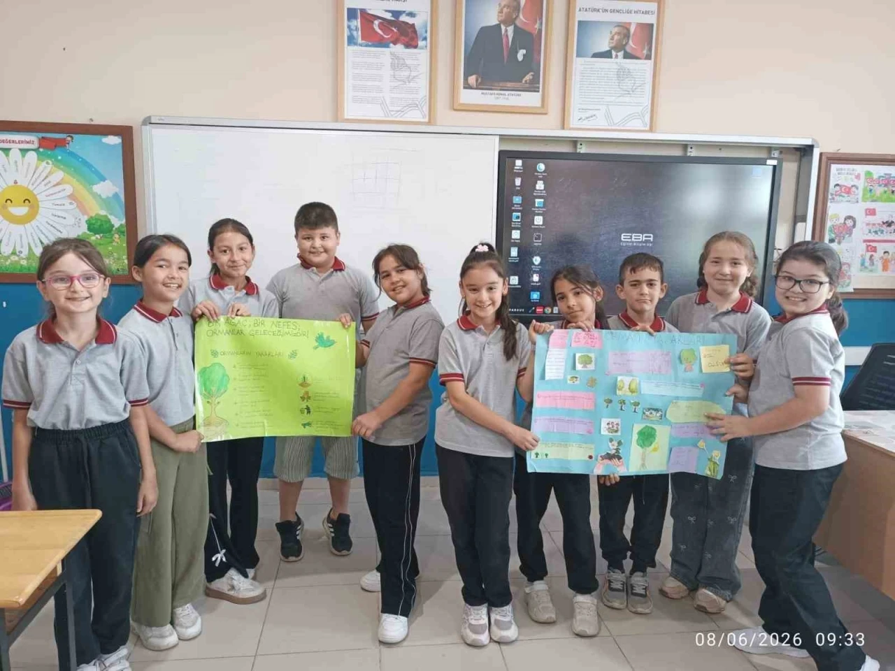 Minik ellerden büyük duyarlılık