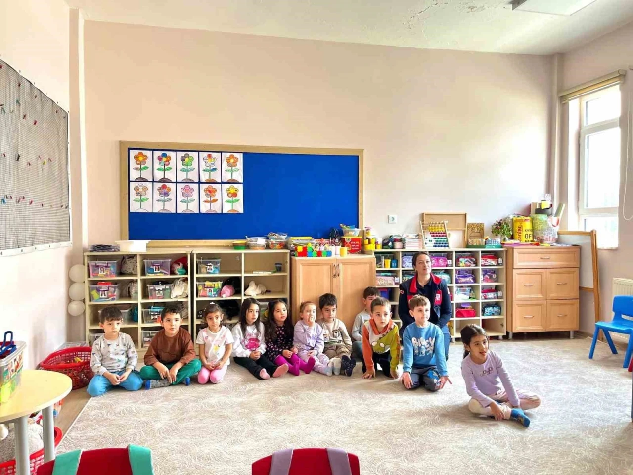 Minik öğrencilere 112 Acil Çağrı Hattı anlatıldı
