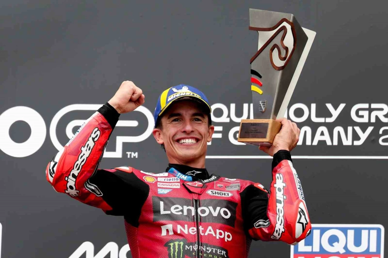 MotoGP&rsquo;de Almanya etabını Marc Marquez kazandı
