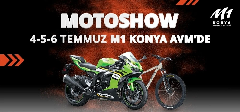 Motor tutkunları M1 Konya AVM’de buluşuyor
