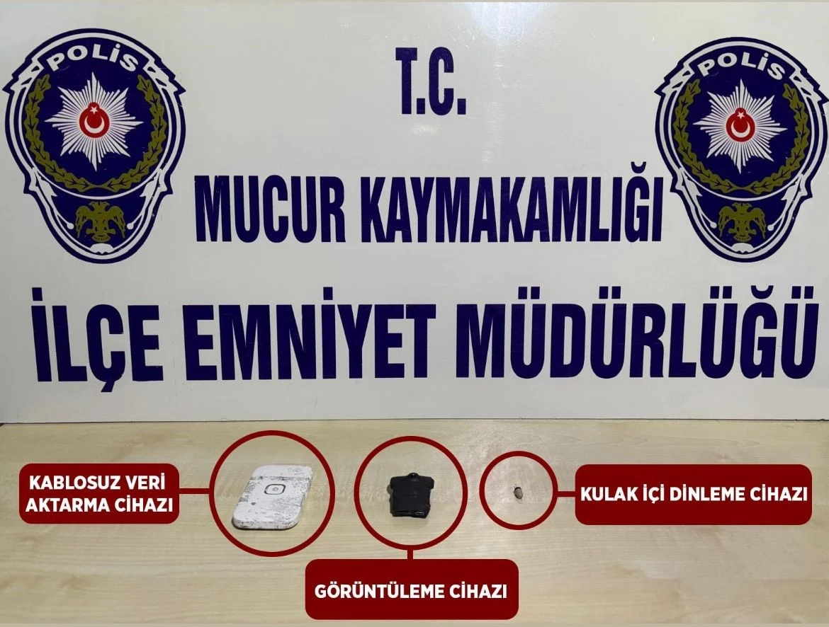 Motorlu Taşıtlar Sınavına düzenekle girdi
