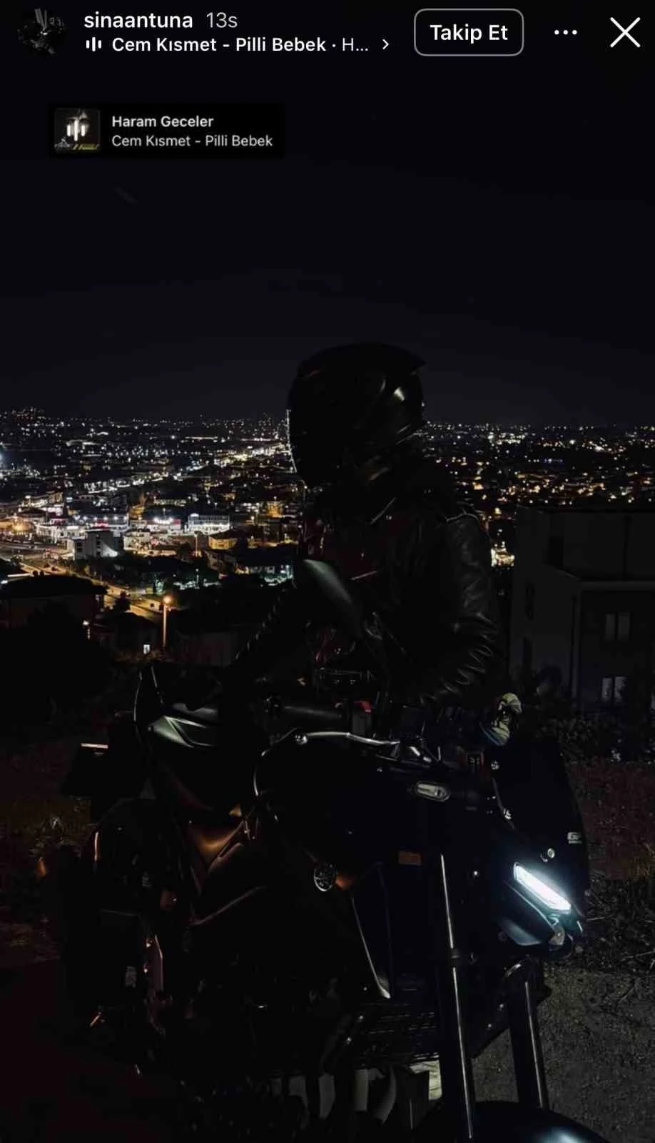 Motosiklet kazasında hayatını kaybetmeden önce bu paylaşımı yapmış
