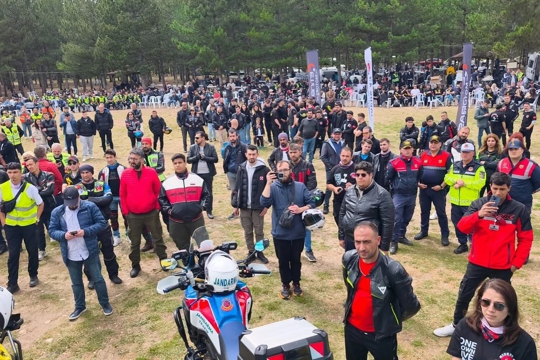 Motosiklet tutkunları Kütahya’da buluştu