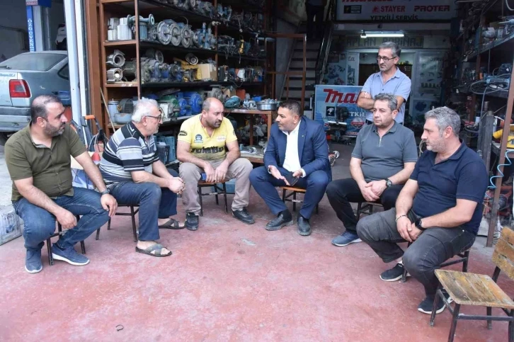 MTSO Başkanı Sadıkoğlu: "Esnafımız yerinde d&ouml;n&uuml;ş&uuml;m istiyor"
