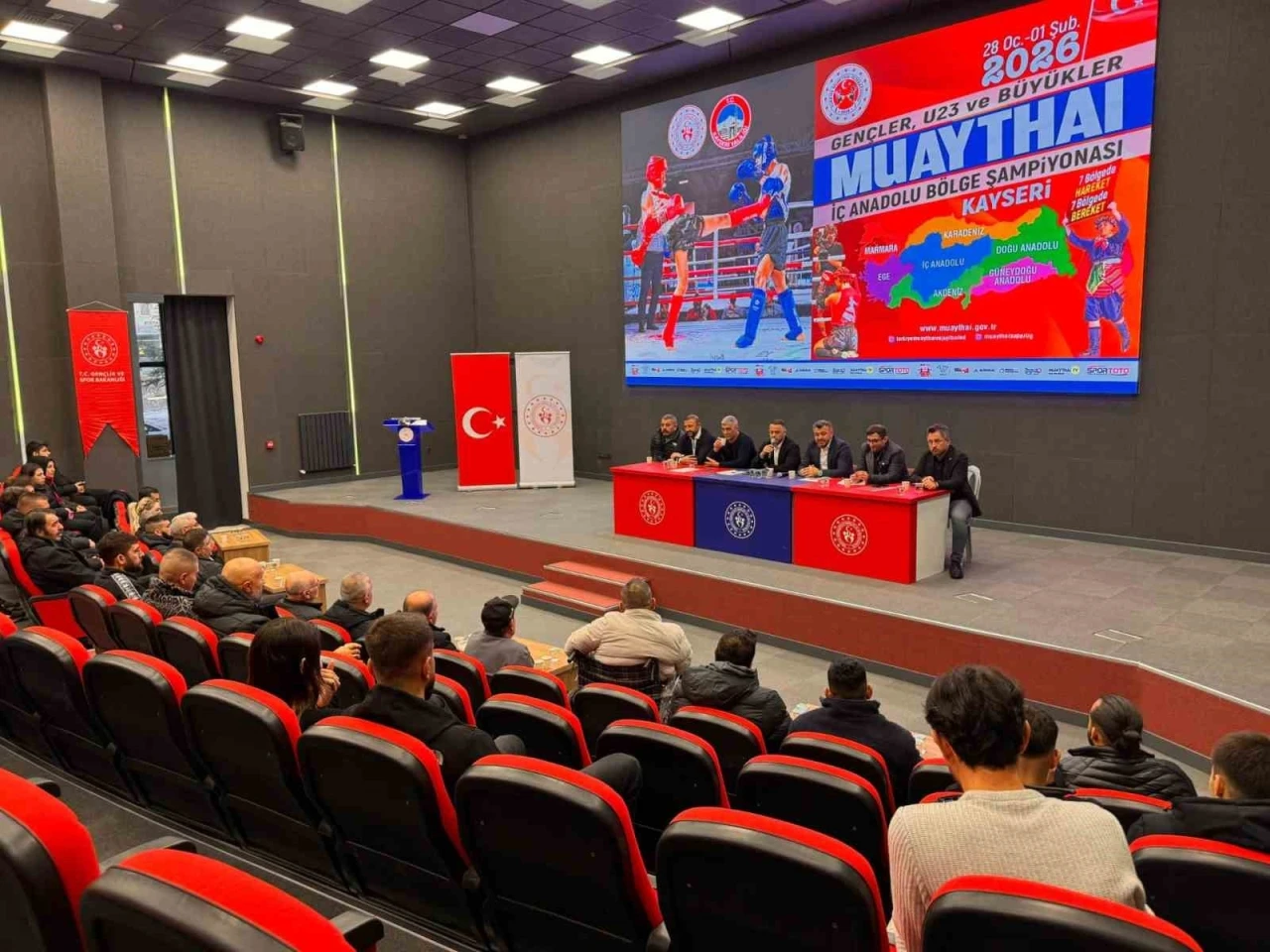 Muaythai B&ouml;lge Şampiyonası Kayseri&rsquo;de yapıldı
