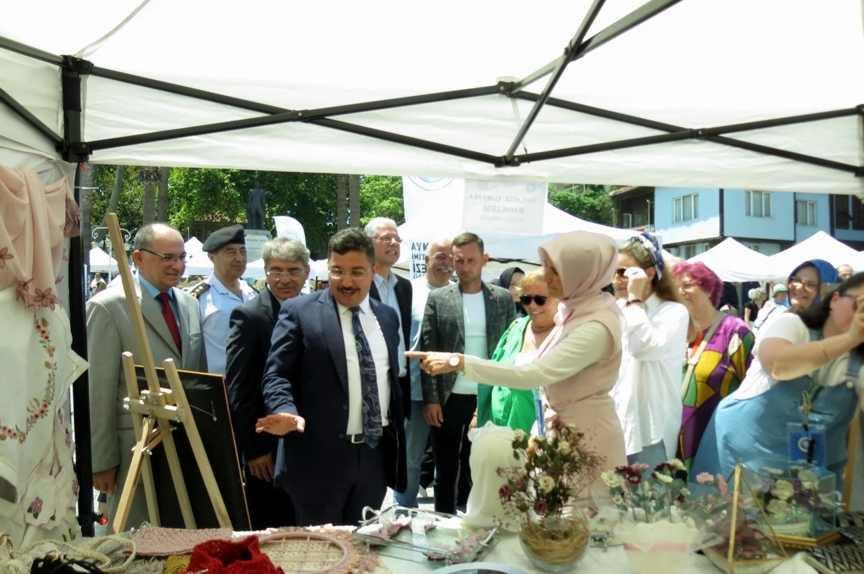 Mudanya’nın kadınları hünerlerini sergiledi
