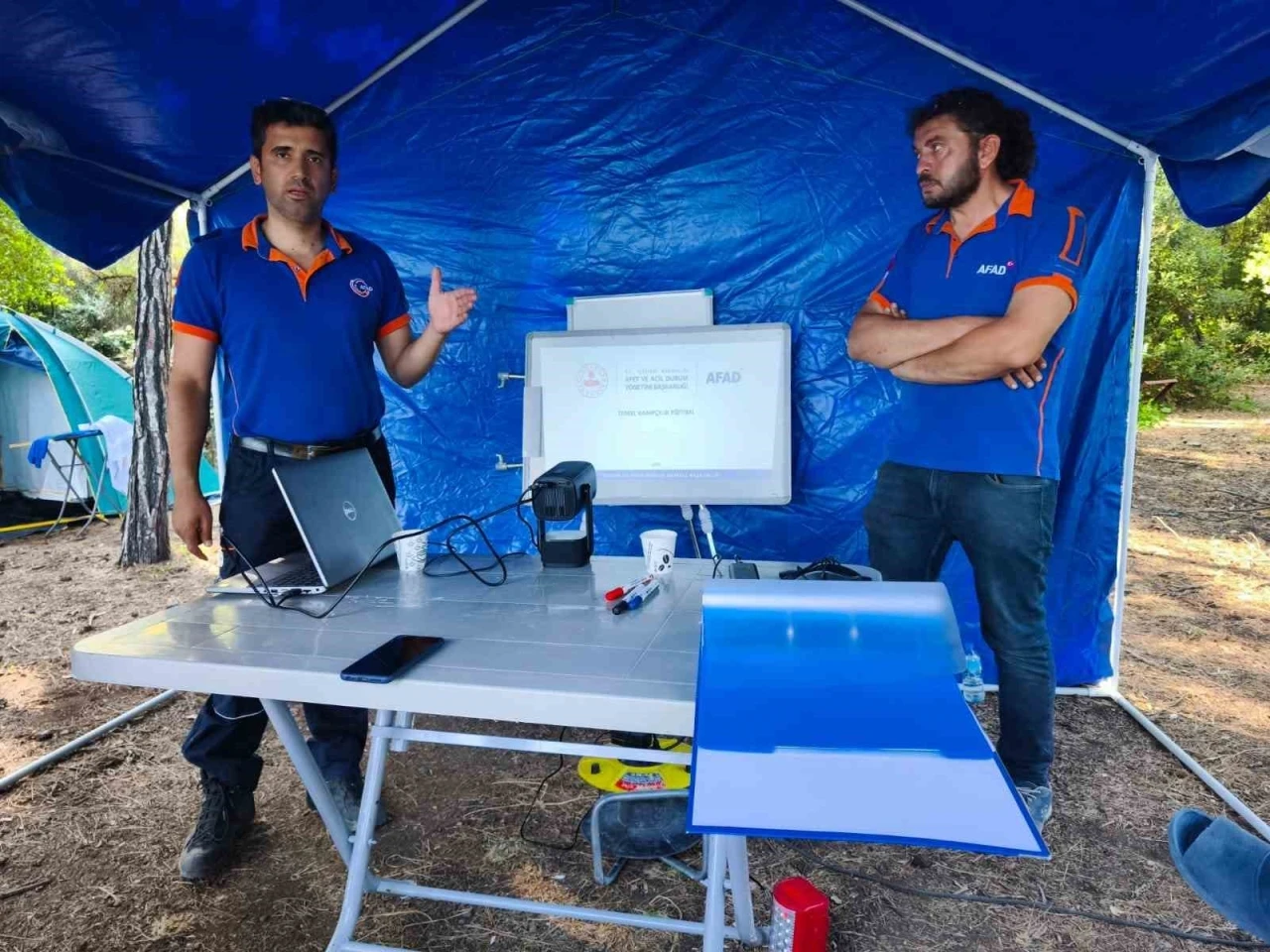 MUĞLA AFAD EKİBİ KAPSAMLI KAMPÇILIK EĞİTİMİ ALDI