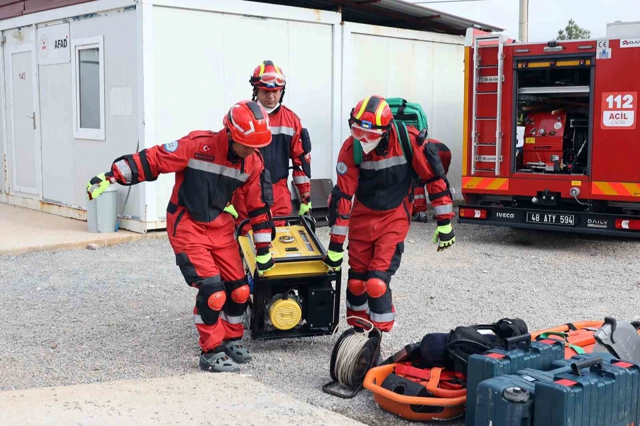 Muğla İtfaiyesi Afetlere Hazırlığını Bir Üst Seviyeye Taşıdı