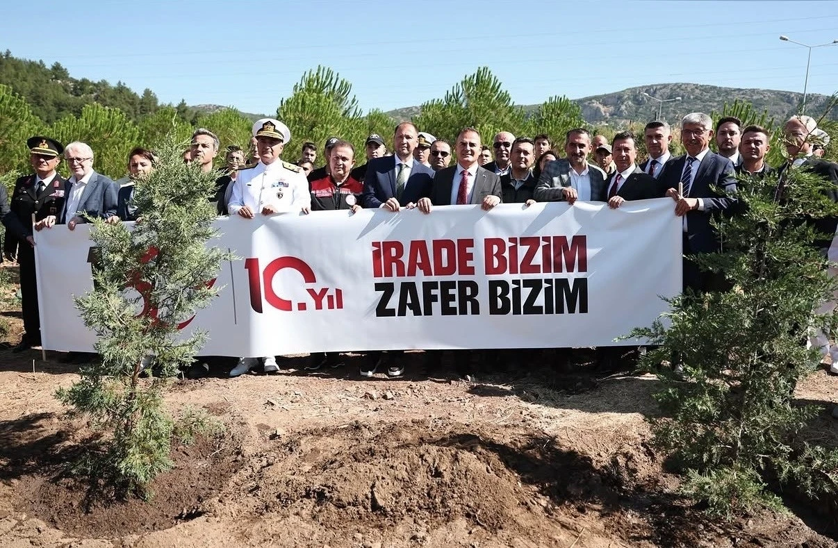 Muğla&rsquo;da 15 Temmuz Demokrasi ve Milli Birlik G&uuml;n&uuml; kapsamında etkinlikler d&uuml;zenlendi
