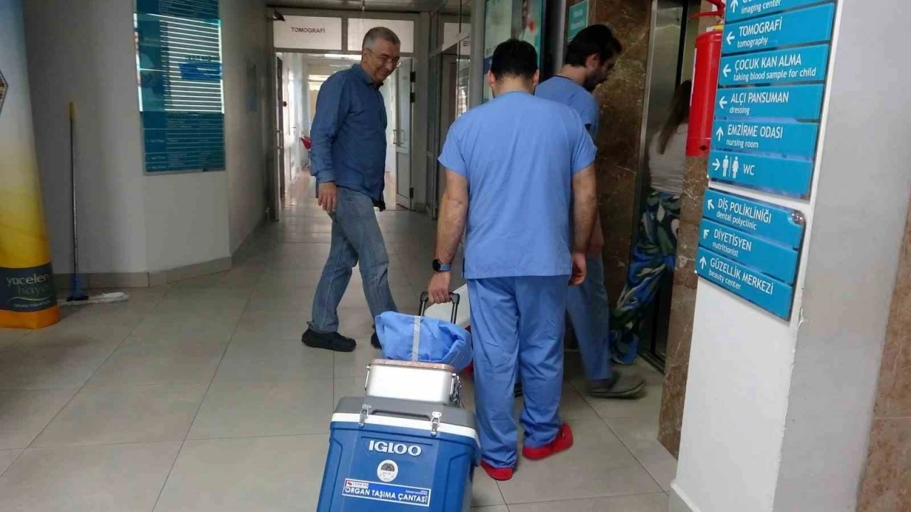 MUĞLA'DAKİ ORGAN BAĞIŞI İZMİR'E NAKLEDİLDİ
