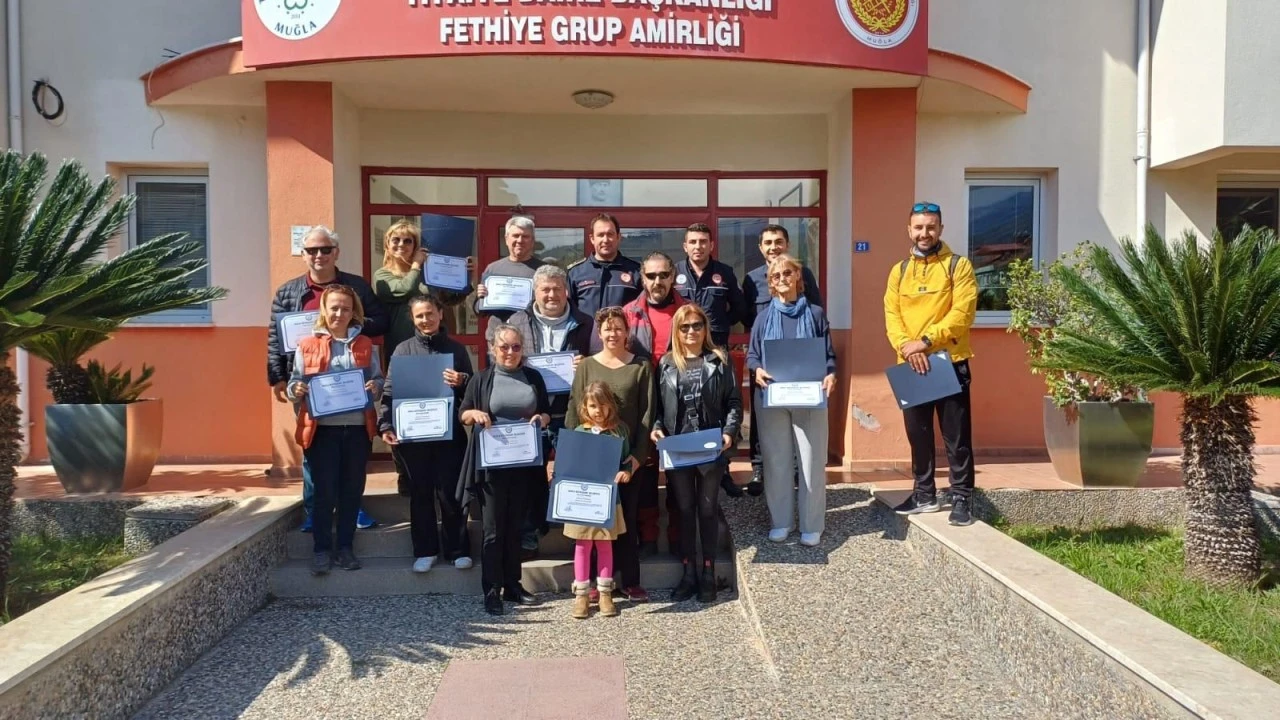 Muğla'da Gönüllü İtfaiyeci Sayısı 122'ye Ulaştı