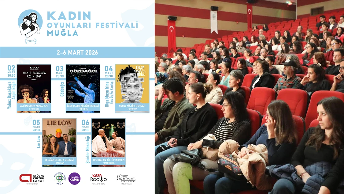 Muğla&rsquo;da Kadın Oyunları Festivali Başlıyor