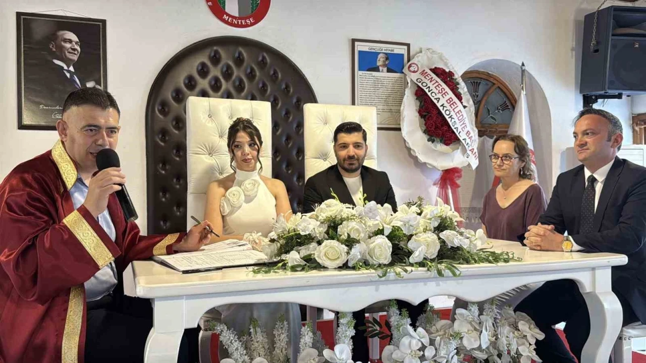 Muğla&rsquo;da "06.06.2026" tarihi nikah yoğunluğu
