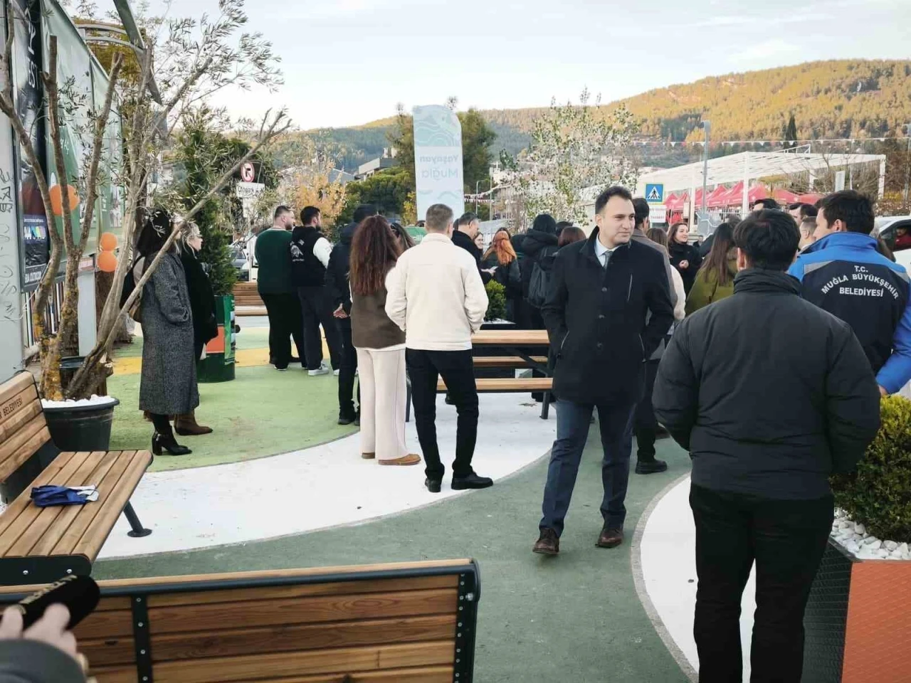 Muğla’da taktiksel şehircilikle yaya sirkülasyonu rahatlatılıyor
