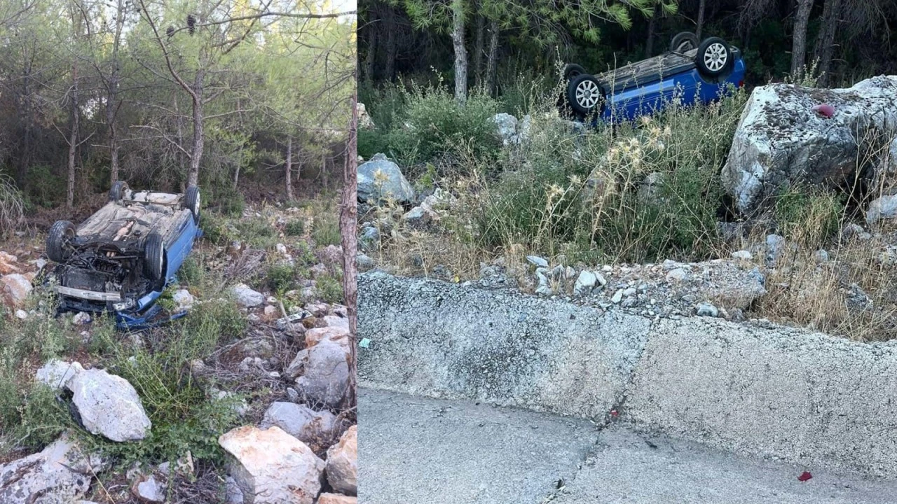 Muğla’da trafik kazası:1 yaralı