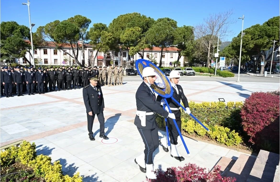 Muğla&rsquo;da T&uuml;rk Polis Teşkilatı&rsquo;nın 181&rsquo;inci yılı t&ouml;renle kutlandı
