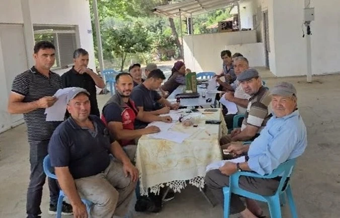 Muğla&rsquo;da &uuml;reticilere destekler anlatıldı, yangın uyarısı yapıldı

