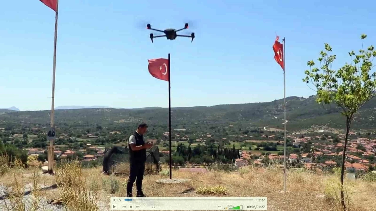 Muğla&rsquo;da ziraat yangınlarına dron destekli denetim
