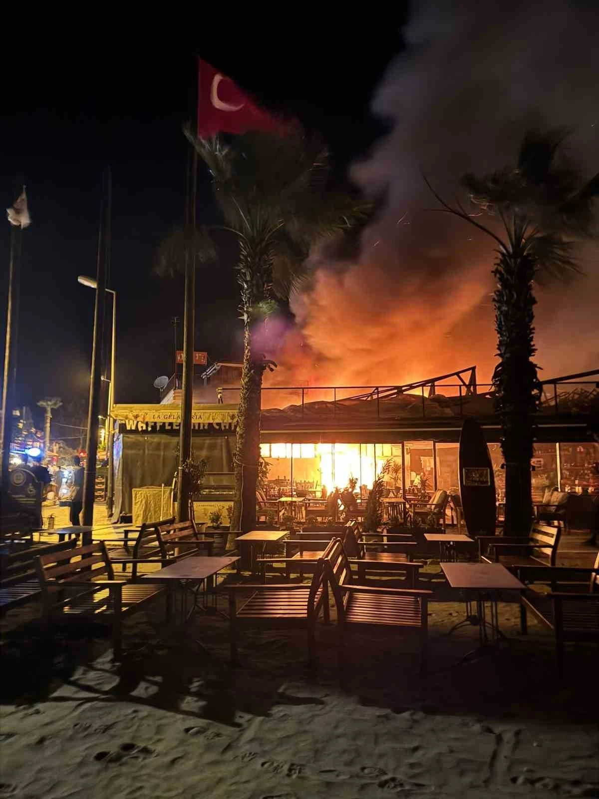 Muğla’daki işletmede yangın
