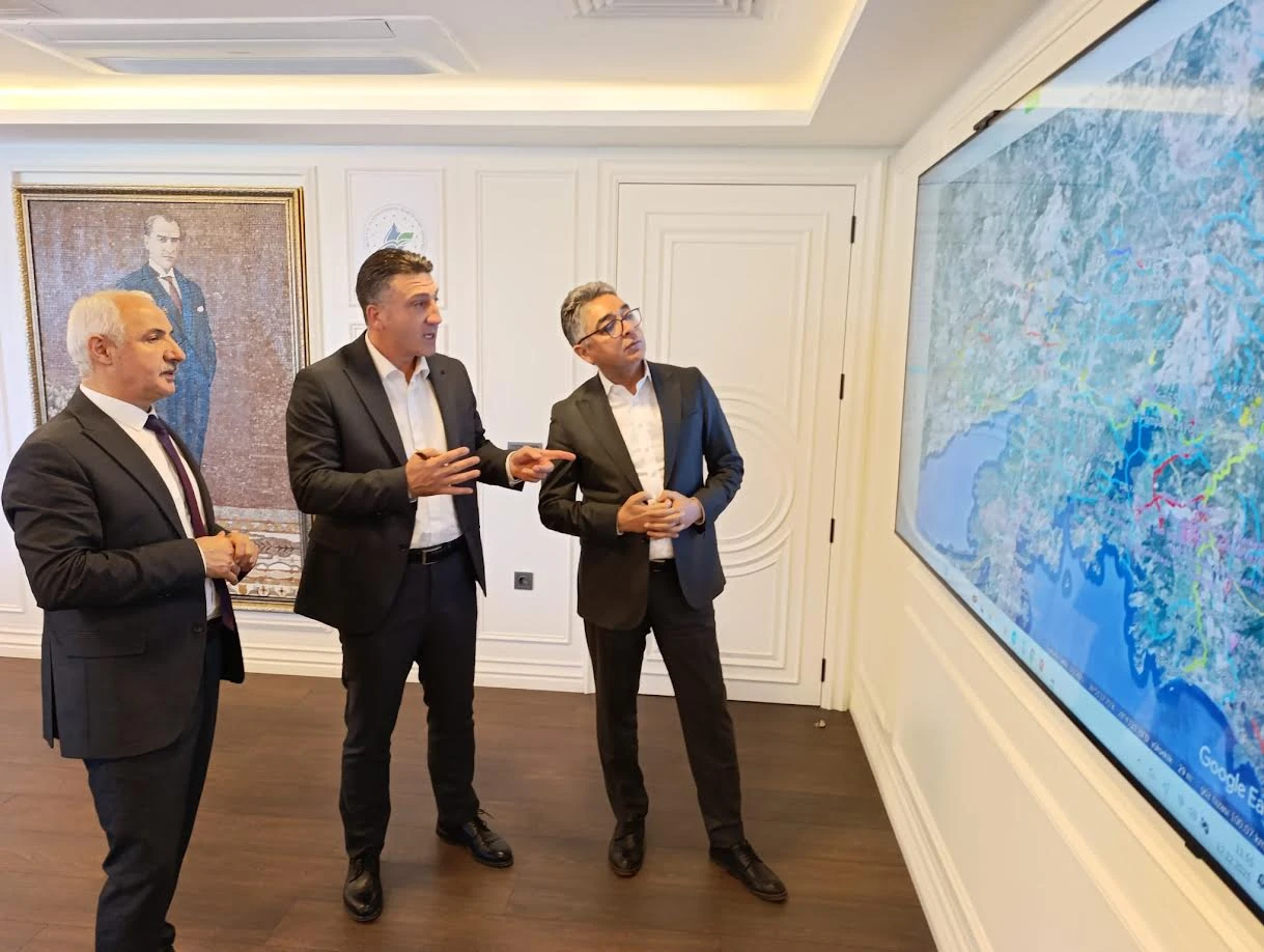 Muğla G&uuml;&ccedil;birliği&rsquo;nden MUSKİ&rsquo;ye Altyapı Ziyareti