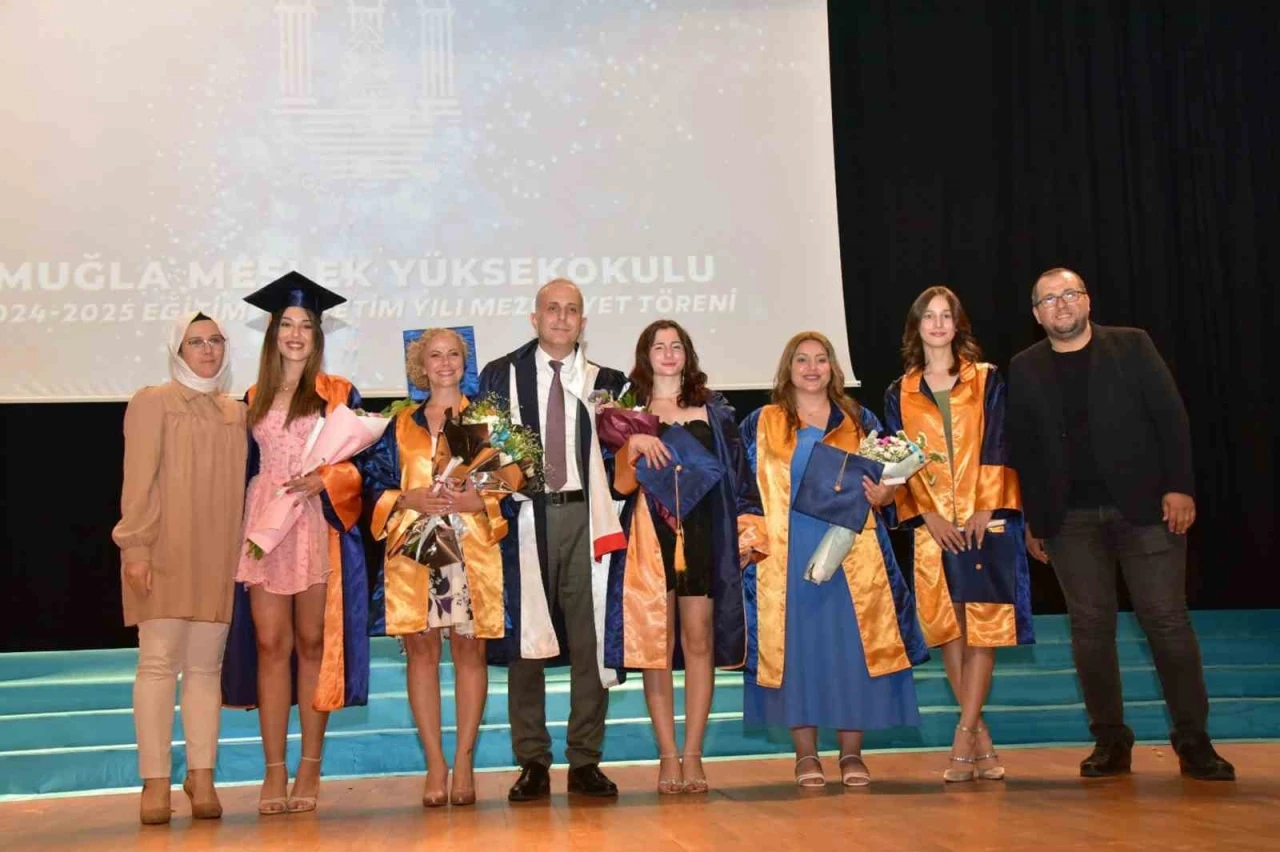 Muğla MYO ile Dalaman MYO’da mezuniyet sevinci

