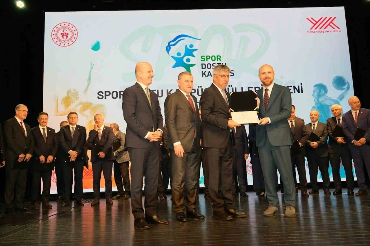 Muğla Sıtkı Koçman Üniversitesi’ne &quot;Spor Dostu Kampüs&quot; ödülü
