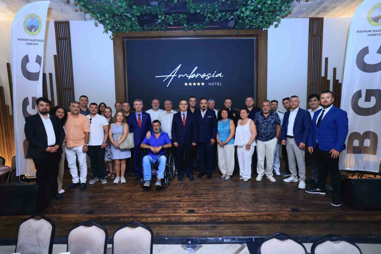 Muğla Valisi İdris Akbıyık, Bodrum Gazeteciler Cemiyeti’yle buluştu
