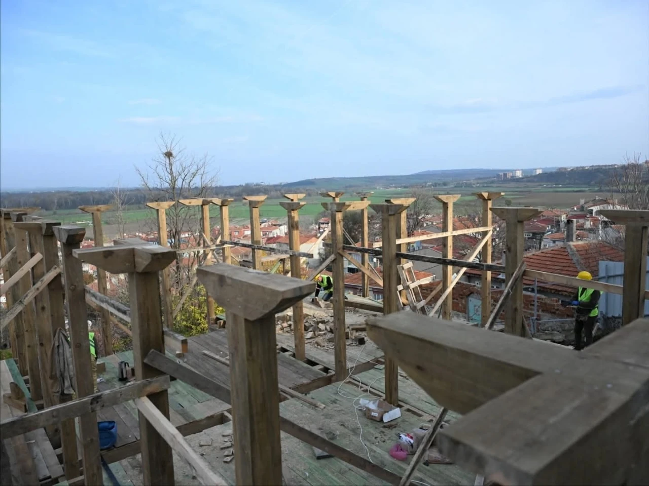 Muradiye Mevlevihanesi ihya çalışmaları devam ediyor
