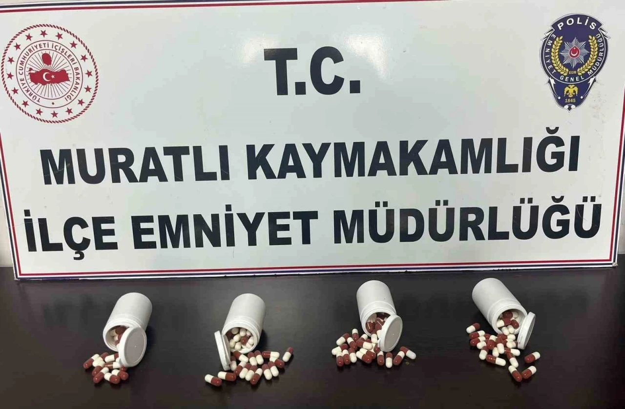 Muratlı&rsquo;da uyuşturucu operasyonu: 210 sentetik hap ele ge&ccedil;irildi
