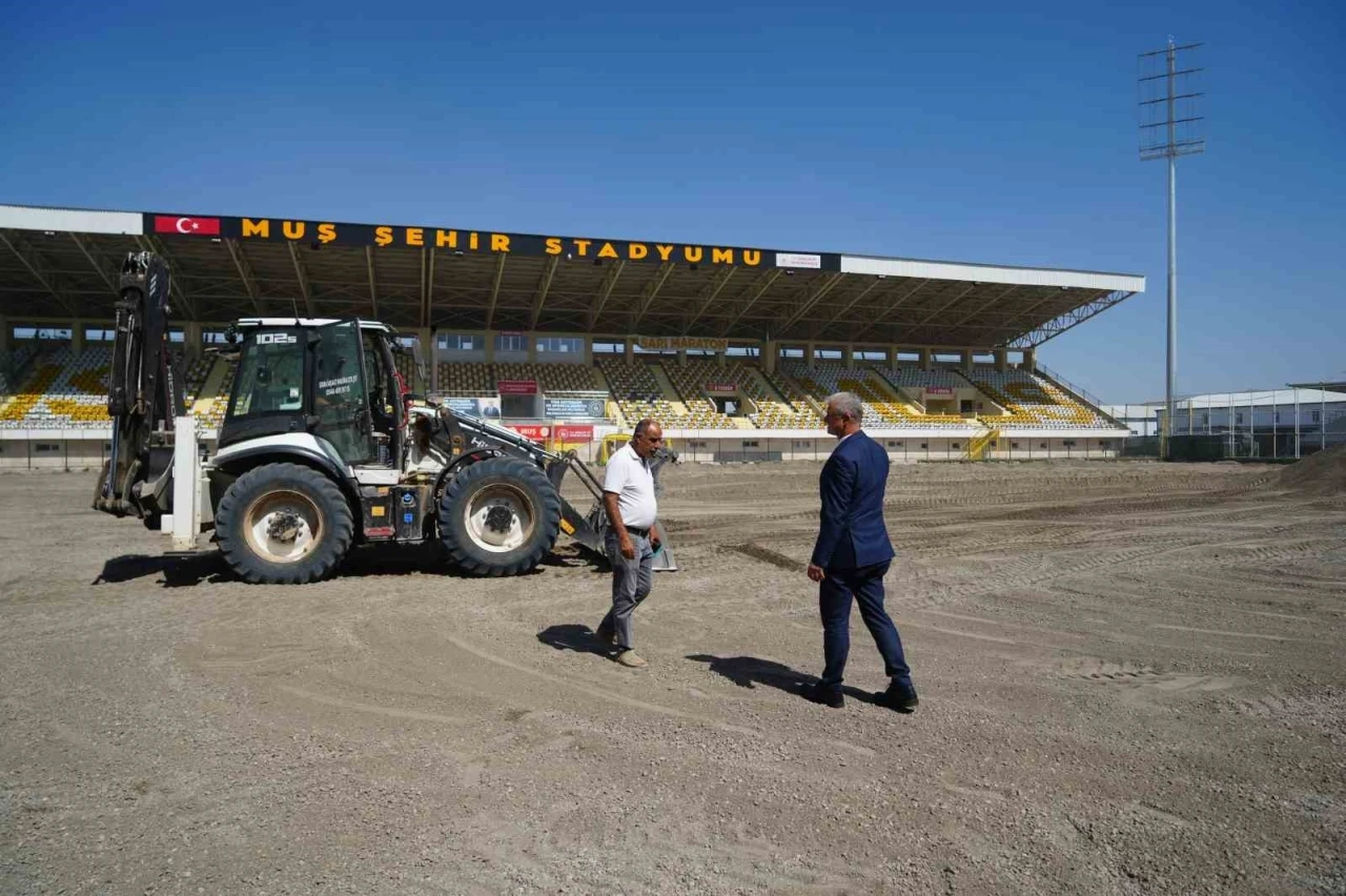 Muş Şehir Stadı&rsquo;na 59 milyon liralık dev yatırım

