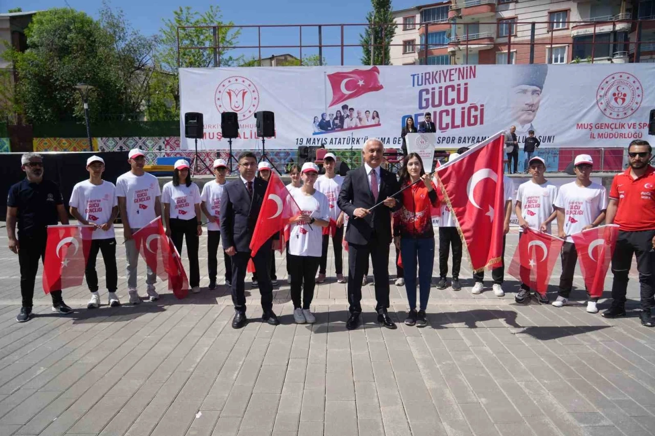 Muş’ta 19 Mayıs coşkusu
