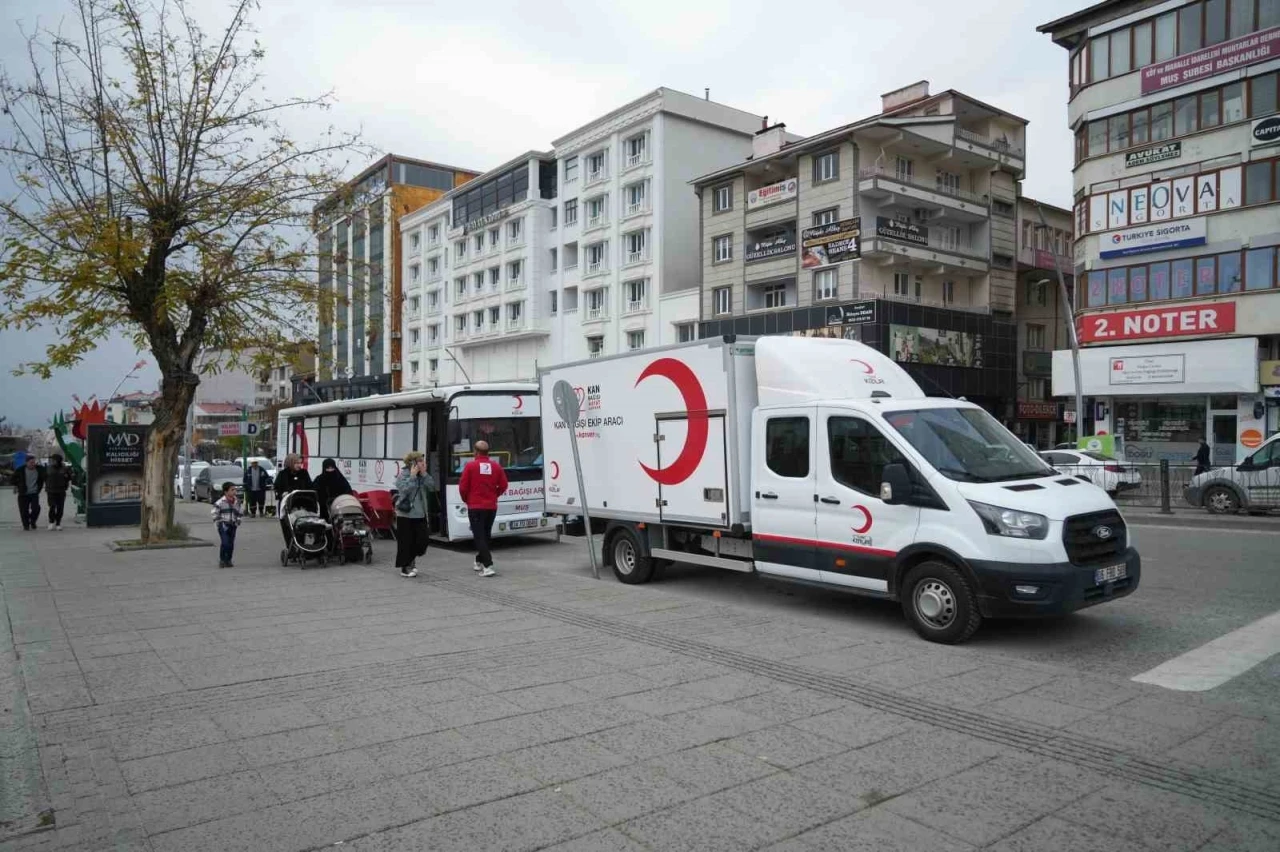 Muş’ta kan bağışına ilgi düşük kaldı
