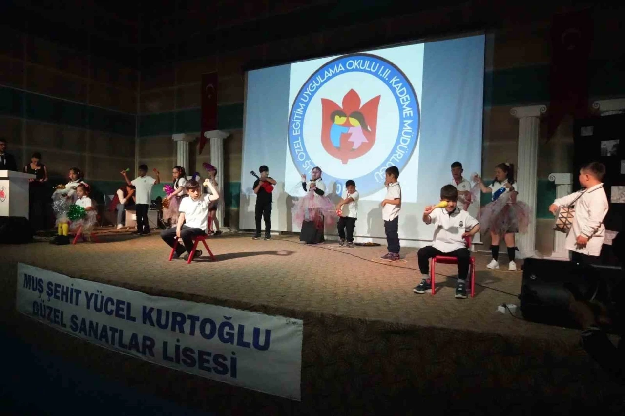 Muş’ta özel öğrencilerin gösterisi büyük beğeni topladı
