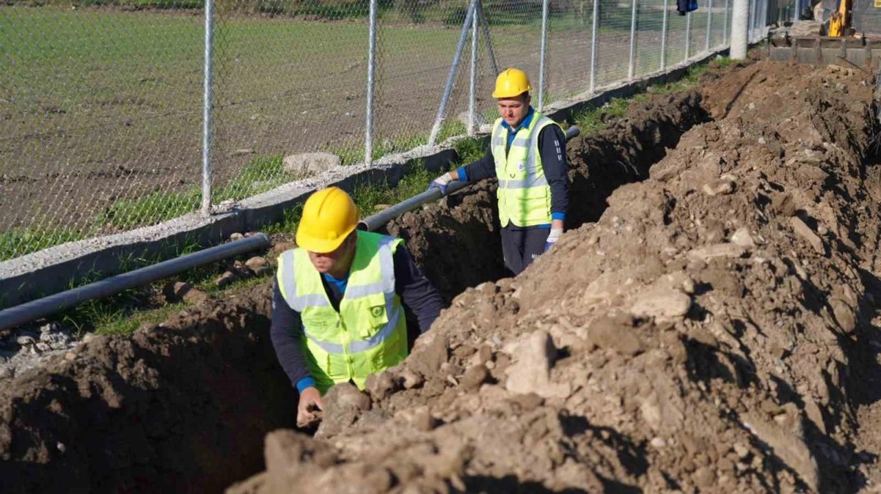 MUSKİ, Karabörtlen içme suyu hatlarını kamusal alana taşıyor
