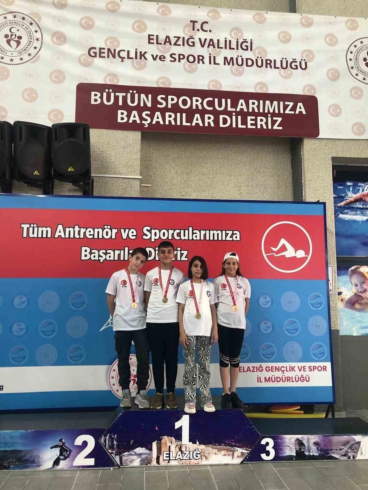 Muşlu yüzücüler Türkiye finallerine yükseldi
