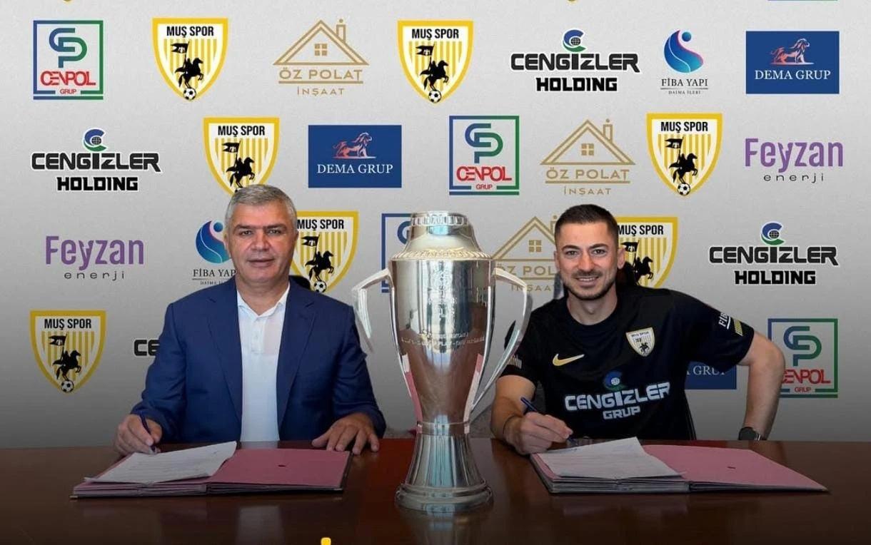 Muşspor’da şampiyonluğun mimarlarından Halil Yılmaz yuvada kaldı
