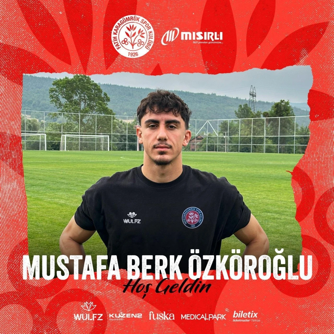 Mustafa Berk Özköroğlu Fatih Karagümrük’te
