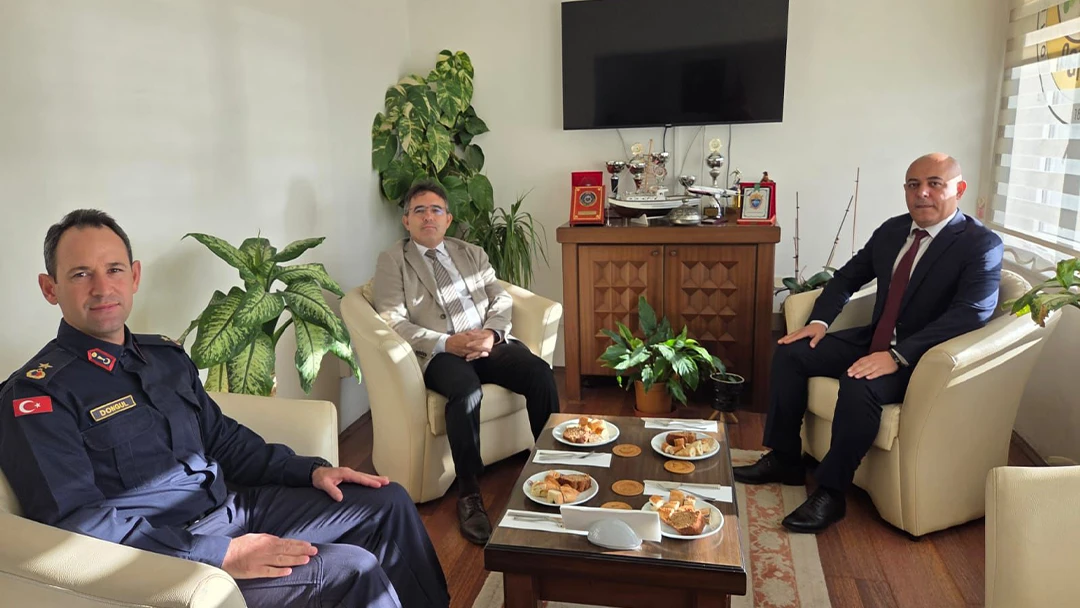 Kaymakam  Kaya orman işletme müdürlüğü’nü ziyaret etti