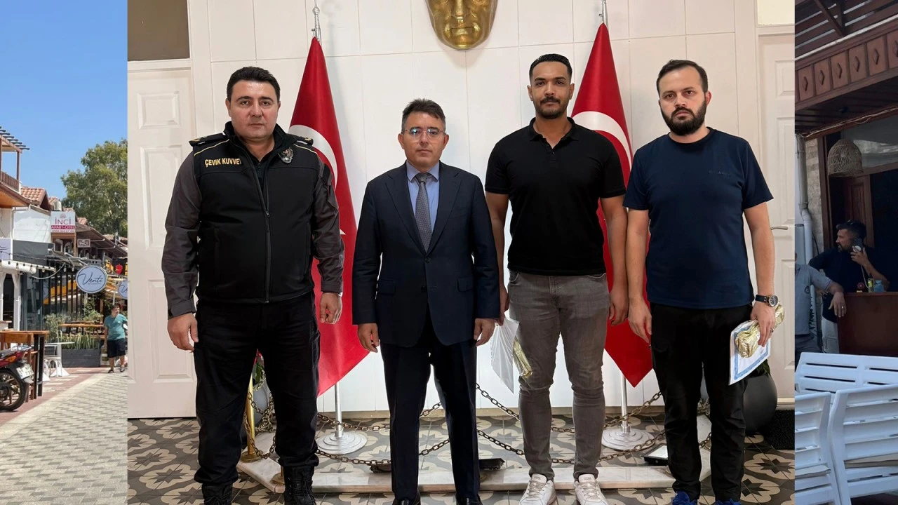 MARMARİS YAT LİMANI’NDA POLİS EKİPLERİNDEN ÖRNEK MÜDAHALE