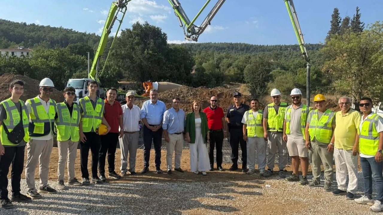 ÇETİBELİ ADLİYE LOJMANI TEMEL ATMA TÖRENİ YAPILDI   