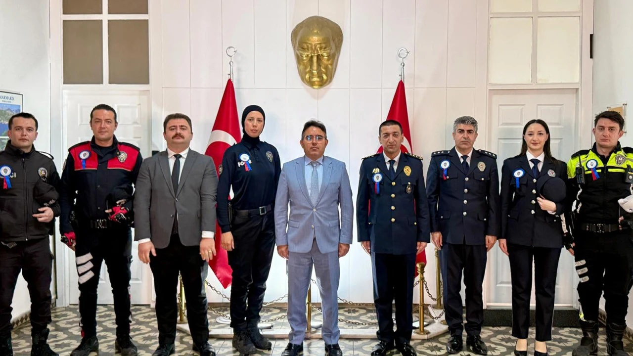 POLİS HAFTASINA &Ouml;ZEL MARMARİS&rsquo;TE ANLAMLI ETKİNLİKLER DEVAM EDİYOR  