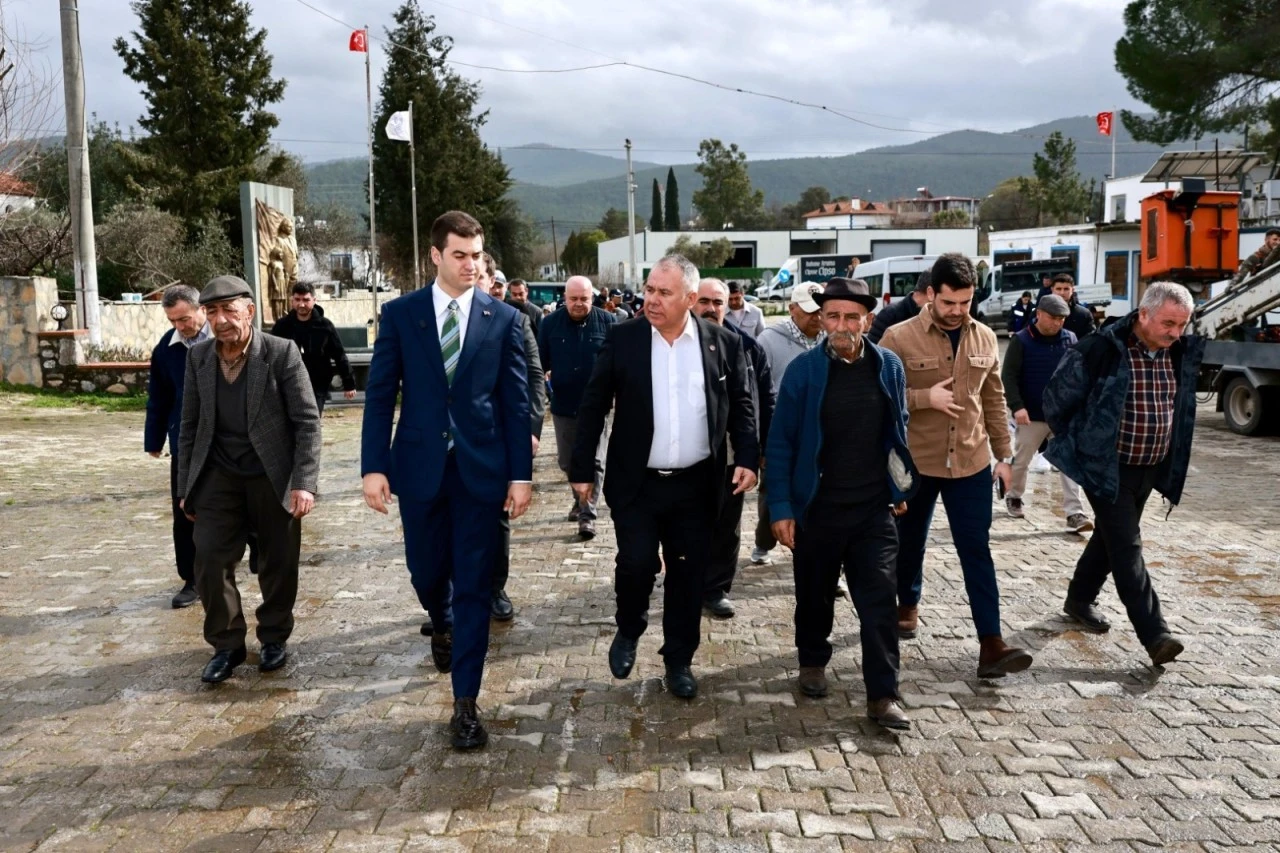 BAŞKAN MANDALİNCİ&rsquo;DEN PINARLIBELEN VE G&Ouml;KPINAR&rsquo;A SAHA ZİYARETİ