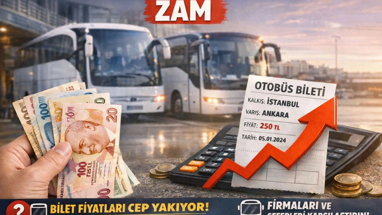 YENİ YILDA ŞEHİRLERARASI OTOB&Uuml;S BİLETLERİNDE ARTIŞ DİKKAT &Ccedil;EKİYOR