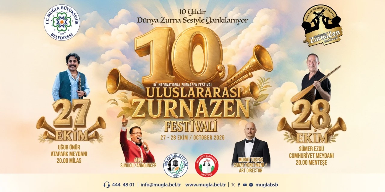 ZURNA’NIN USTALARI MUĞLA’DA SAHNE ALACAK