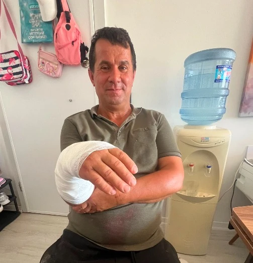 İŞE GİDERKEN SİVAS KANGALI'NIN SALDIRISINA UĞRADI