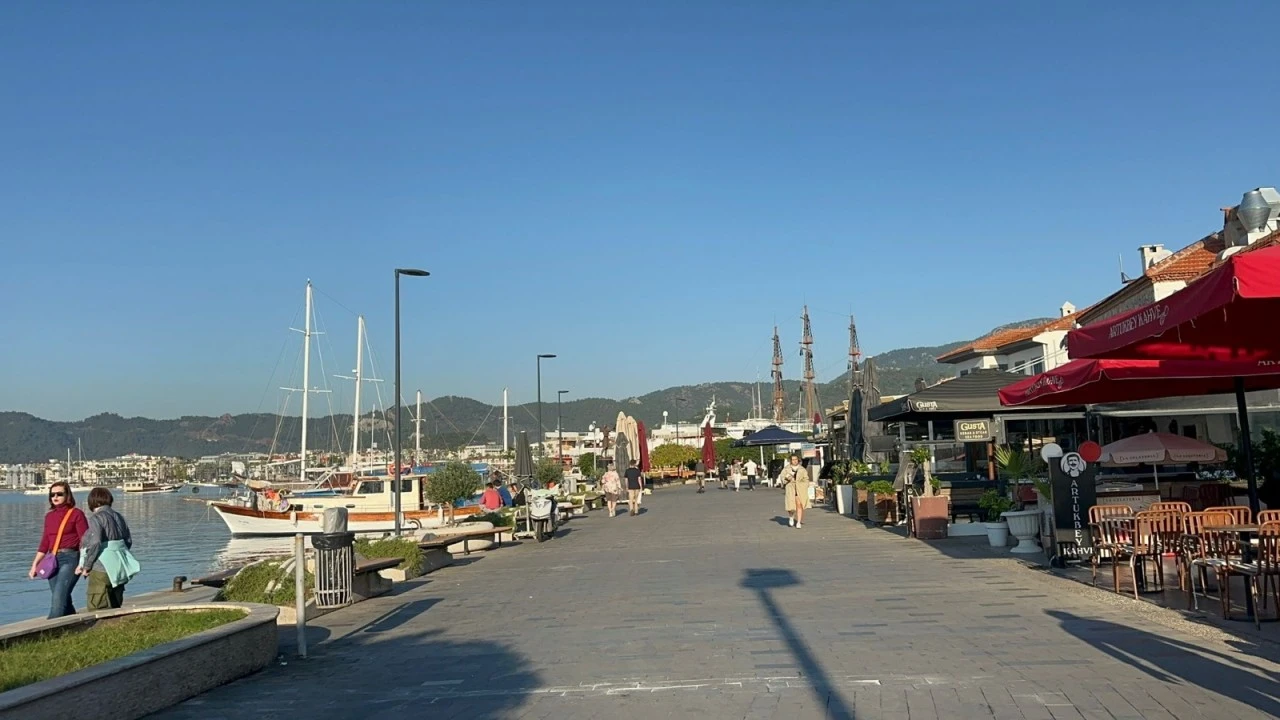 Marmaris’te sessizlik hakim 