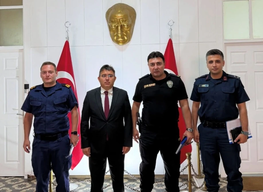 MARMARİS’TE ASAYİŞ VE GÜVENLİK TOPLANTISI GERÇEKLEŞTİRİLDİ