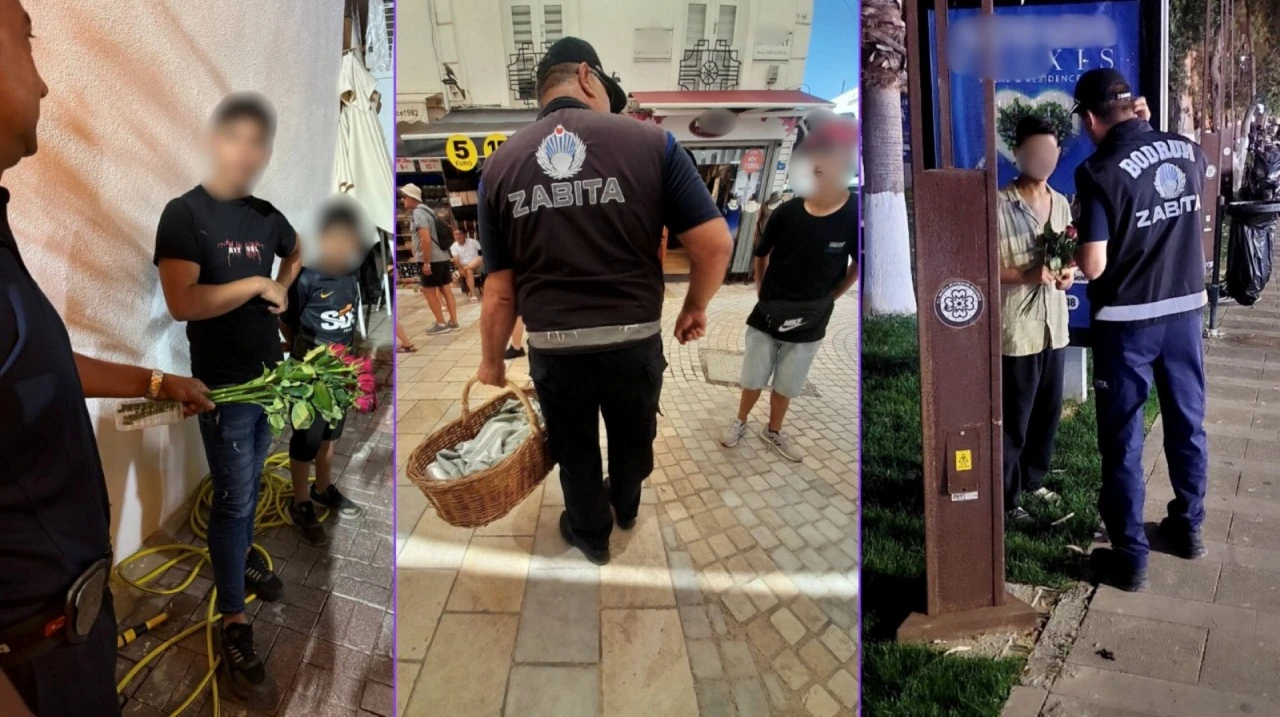 BODRUM'DA DİLENCİ VE SEYYAR SATICILARA GEÇİT YOK