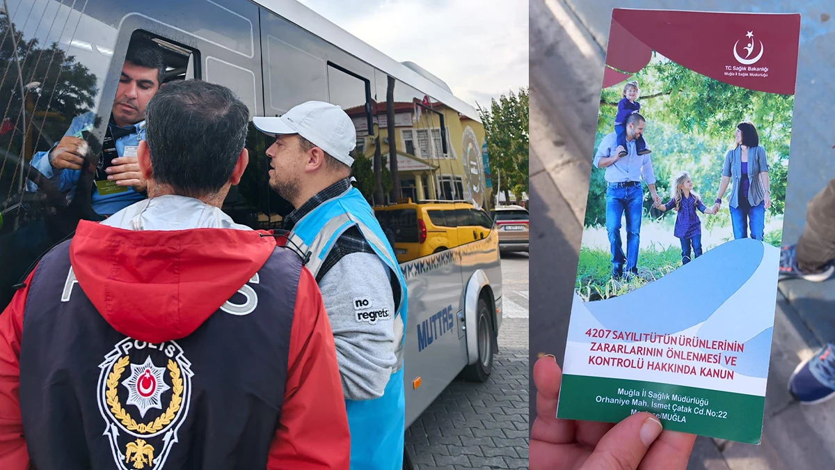 Marmaris’te tütün denetimleri sürüyor 