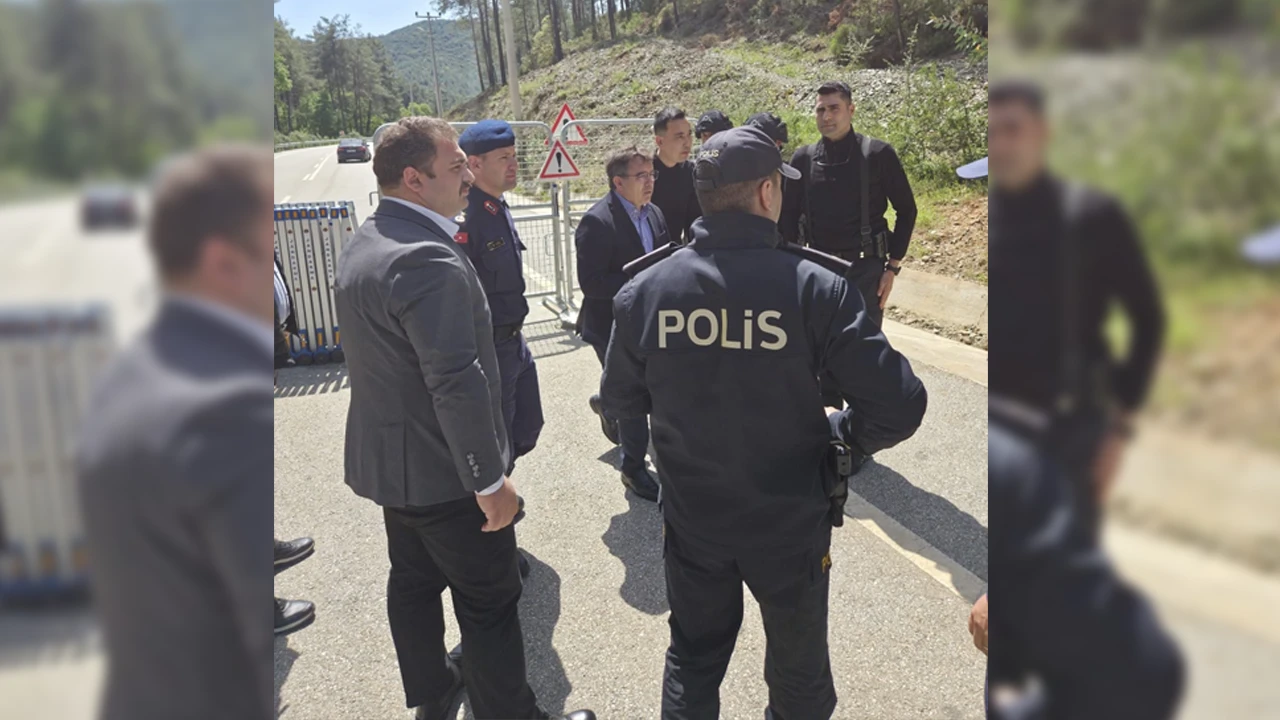 KAYMAKAM KAYA&rsquo;DAN OKLUK JANDARMA NOKTASINA ZİYARET